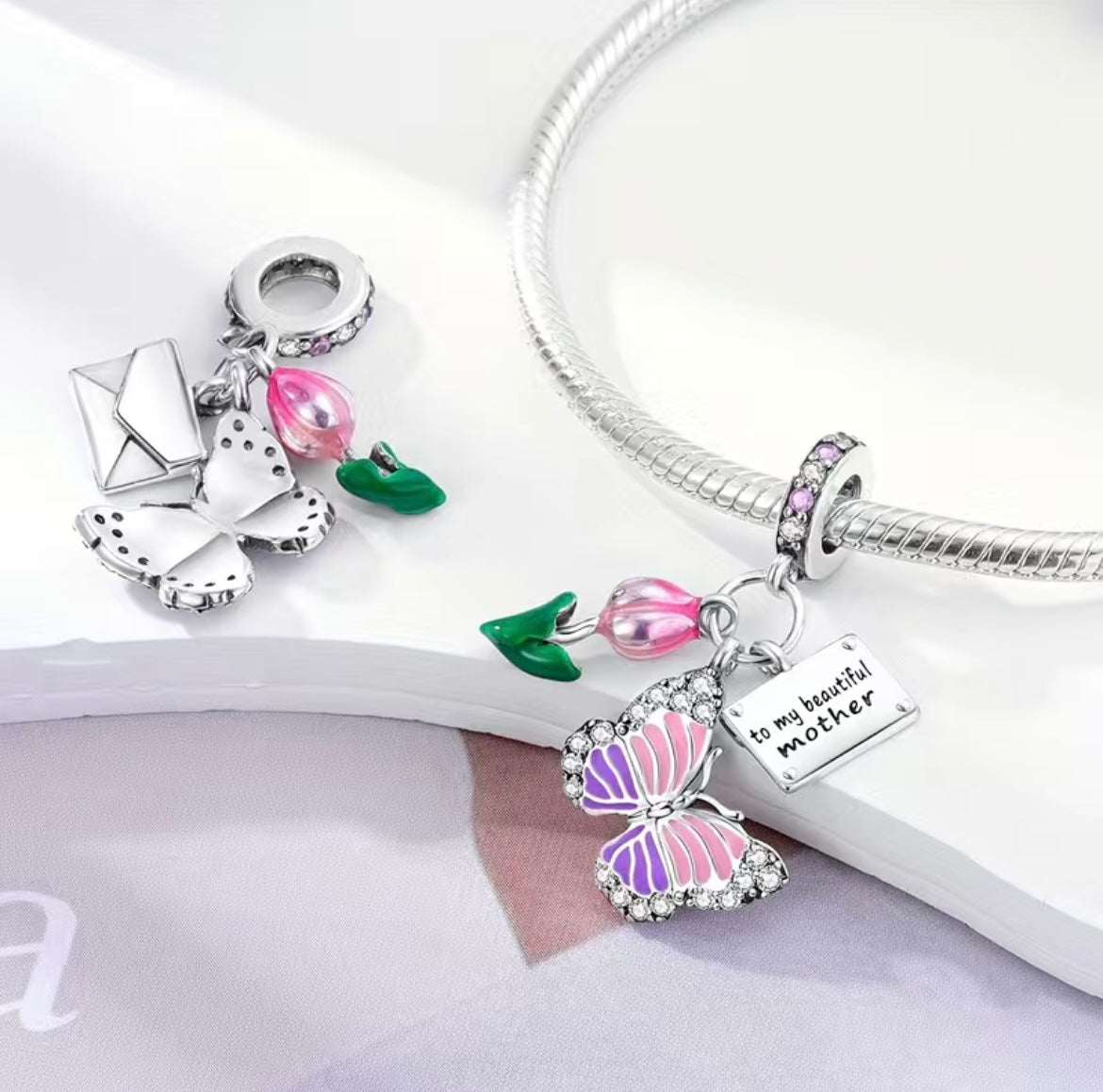 Bracelet (7 modèles/ 4 tailles au choix) + un pendentif au choix, prix spécial ensemble