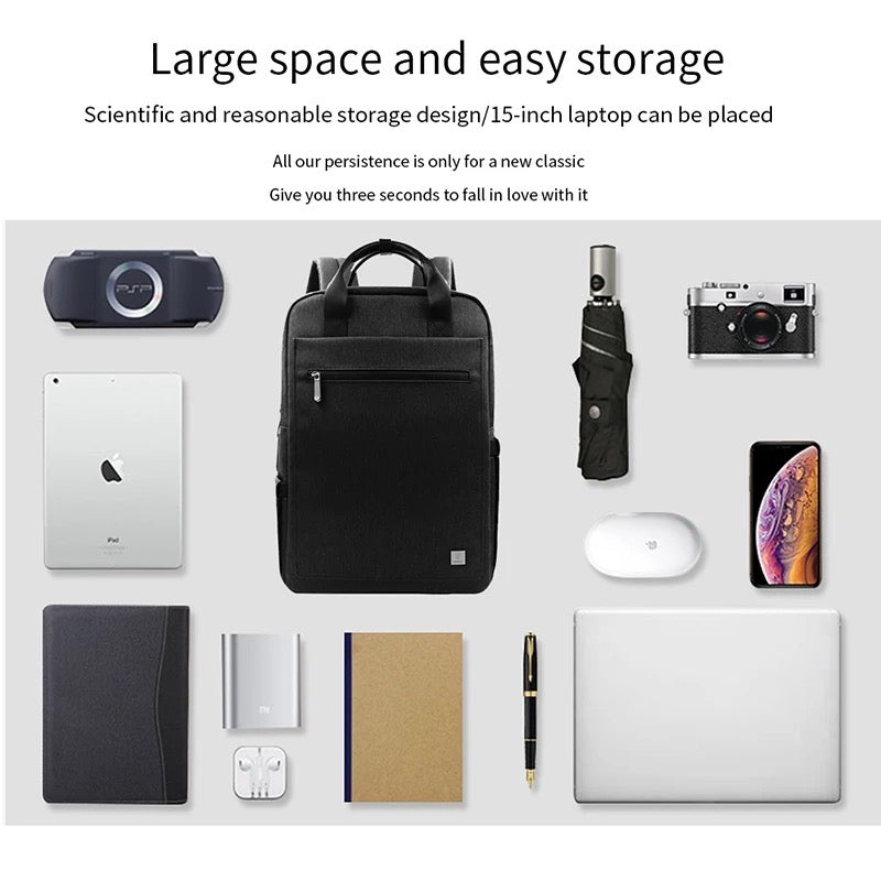 Sac à dos à l'empreinte digitale pour voyage/école/sport/loisir