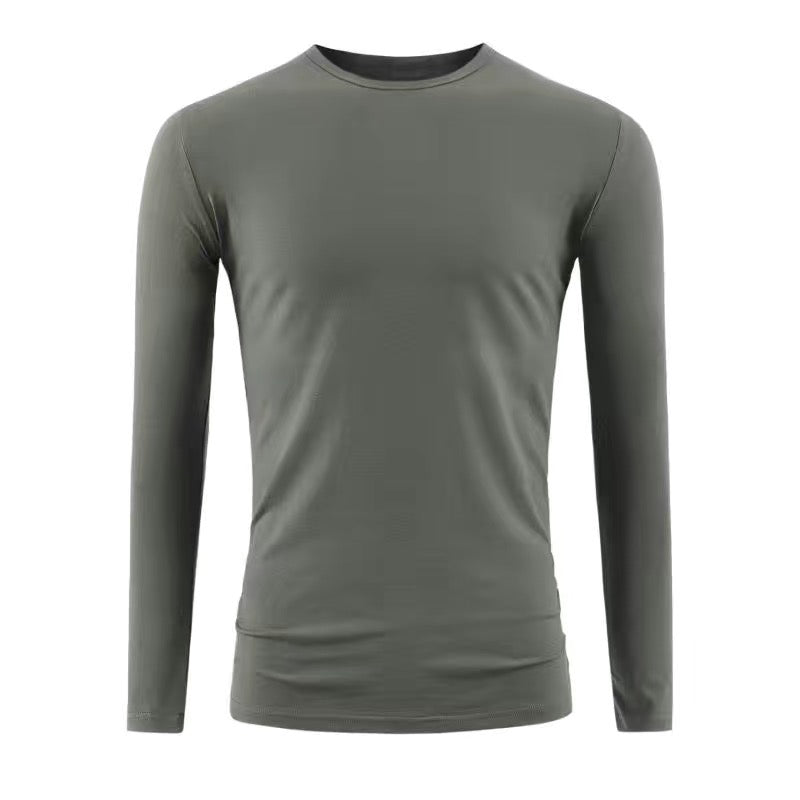 T-shirt en coton modal pour hommes, col rond