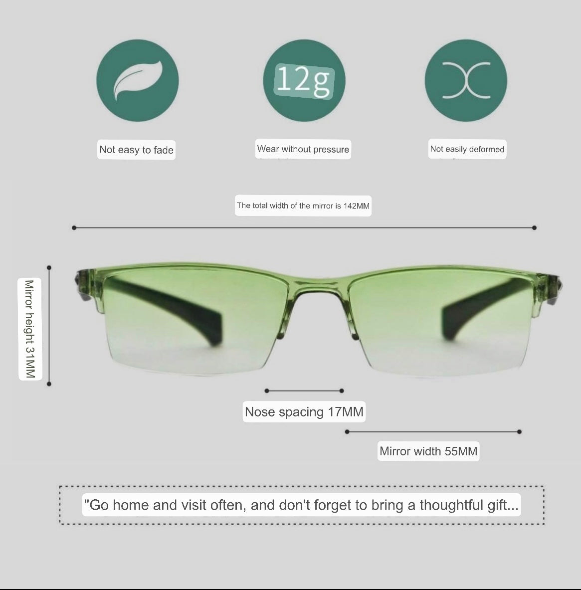 2023 High-tech Reading Glasses, Intelligent Auto-zoom Suitable for Different Viewing Degrees